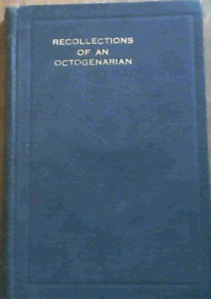 Recollection Of An Octogenarian Afrikaans Edition Doc