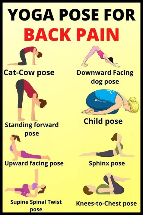 Recommended Yoga Poses for Back Pain