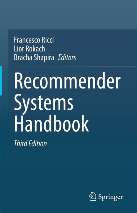 Recommender Systems Handbook Kindle Editon