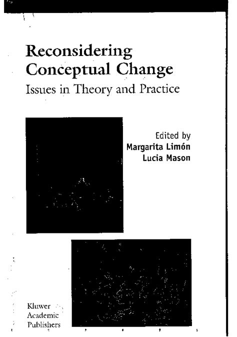 Reconsidering Conceptual Change Issues in Theory and Practice 1st Edition Doc