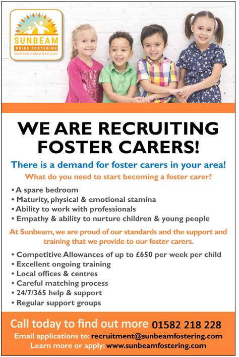 Recruit and train more foster parents: