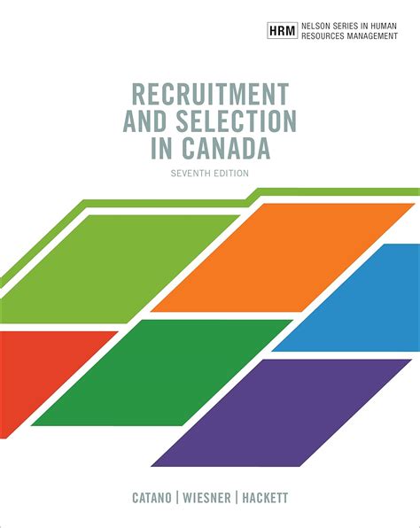 Recruitment And Selection In Canada Fifth Edition Ebook Kindle Editon