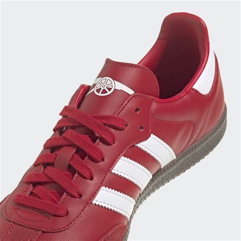 Red Adidas Samba