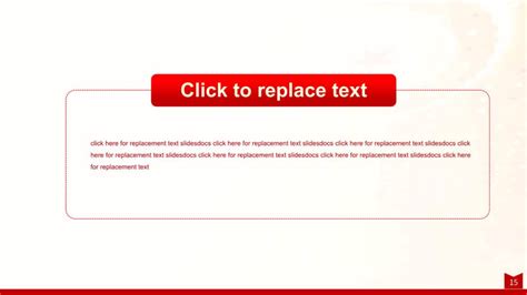 Red Border Powerpoint Template