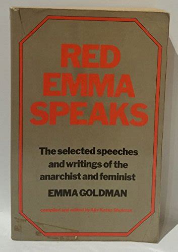Red Emma Speaks Selected Writings and Speeches PDF