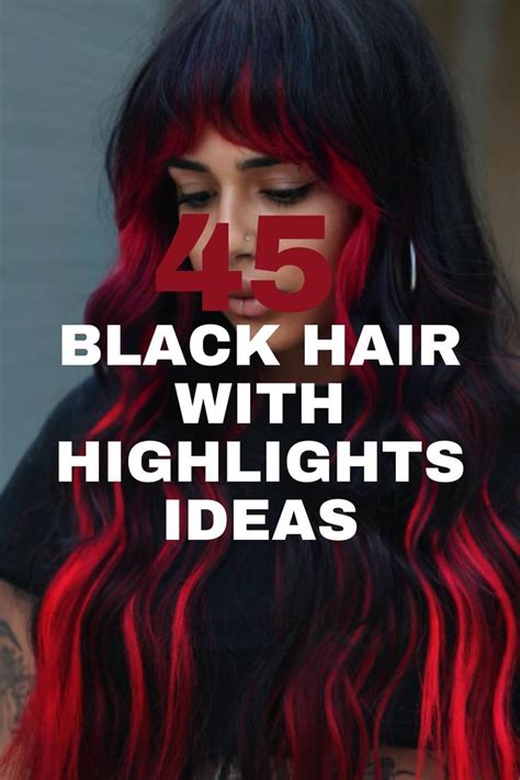 Red Hair with Black at the Top: A Striking Color Combination