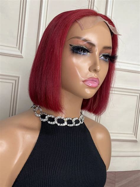 Red Real Hair Wigs UK