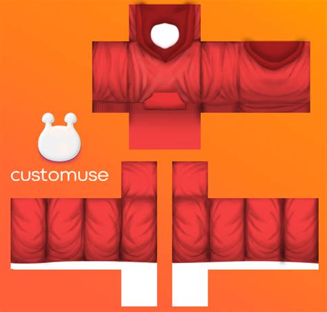 Red Roblox Template