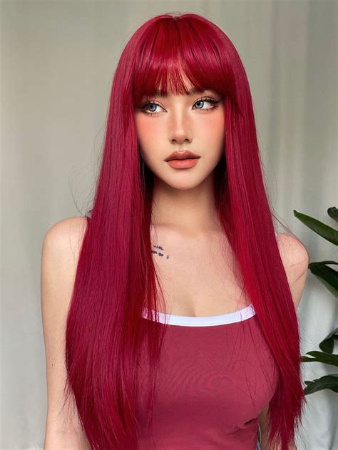 Red Wigs with Bangs: A Fashion Statement with Enduring Appeal