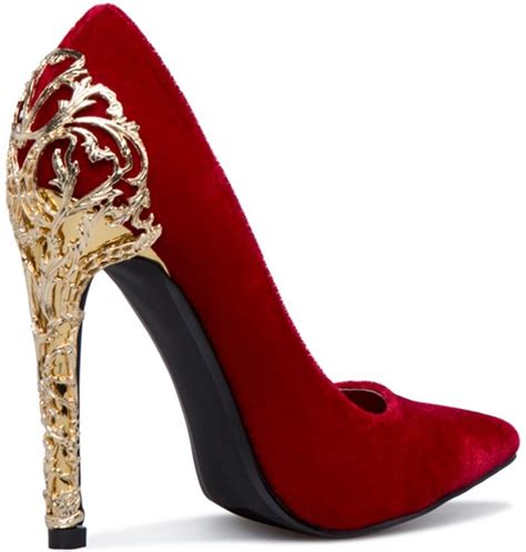 Red and Gold Heels: A Timeless Statement of Style and Confidence