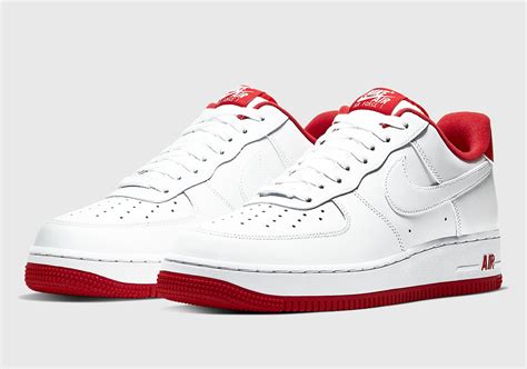 Red and White Air Force Ones: The Ultimate Guide to Style and Comfort