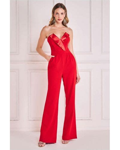 Red and Yellow Jumpsuit: