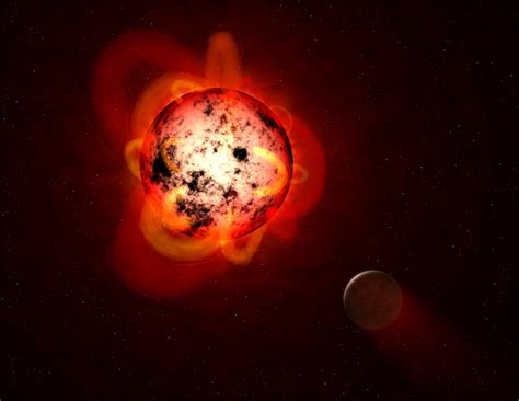 Red dwarf stars