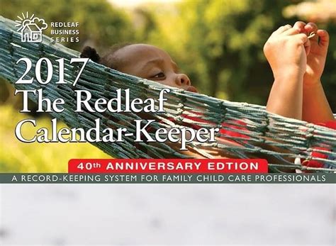 Redleaf Calendar Keeper 2017 Record Keeping Professionals Doc