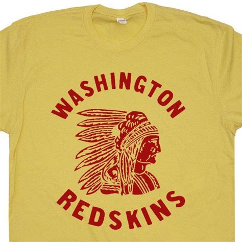 Redskins T-Shirts: A Journey Through History