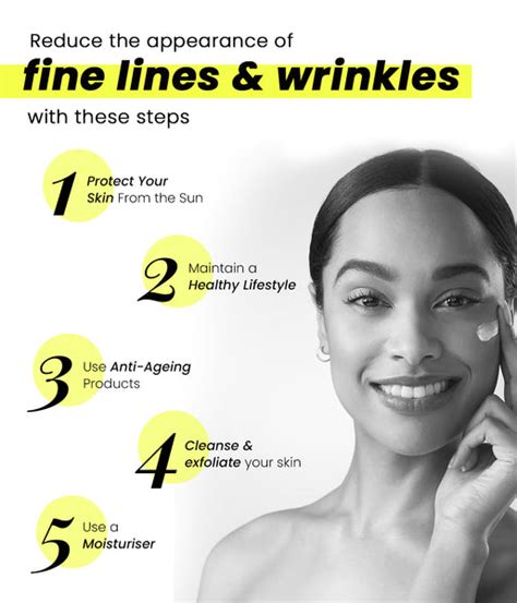 Reduce the appearance of wrinkles and fine lines: