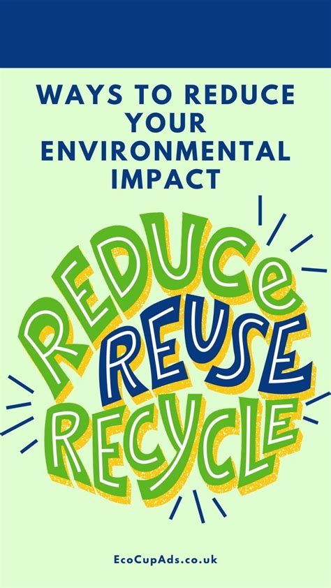 Reduce your environmental impact.