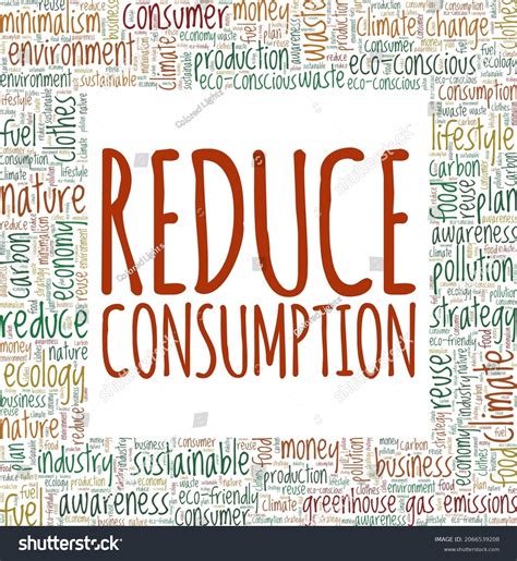 Reduced Consumption: