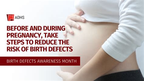 Reduced risk of certain birth defects: