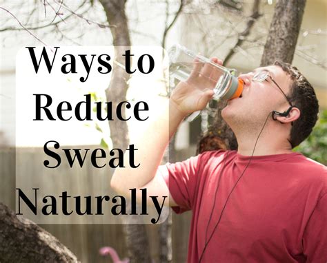 Reduced sweating: