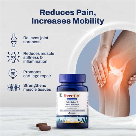 Reduces pain and stiffness: