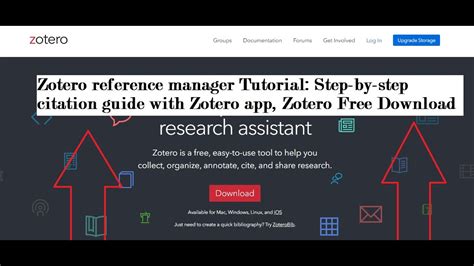 Reference Management with Zotero: A Comprehensive Guide for Researchers