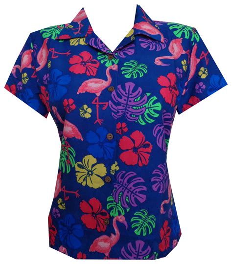 Referring to the shirt as a "Hawaiian blouse":