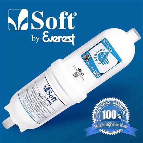 Refil Filtro Everest Soft: Água Pura e Refrescante Todos os Dias