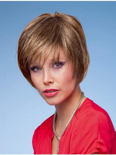 Refined Blonde Monofilament Short Synthetic Wigs for a Flawless 2025