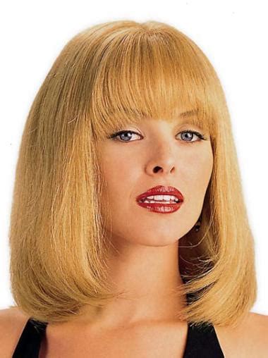 Refined Blonde Monofilament Shoulder Length Lace Wigs: A Timeless Accessory for 2025