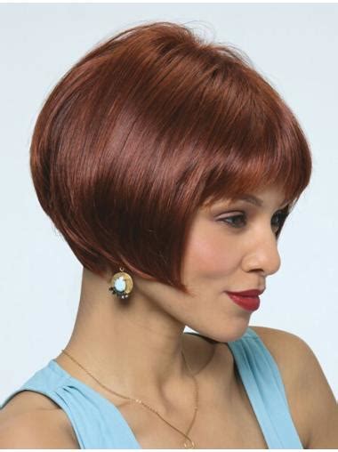 Refined Red Straight Chin Length Bob Wigs: A Timeless Trend in 2025