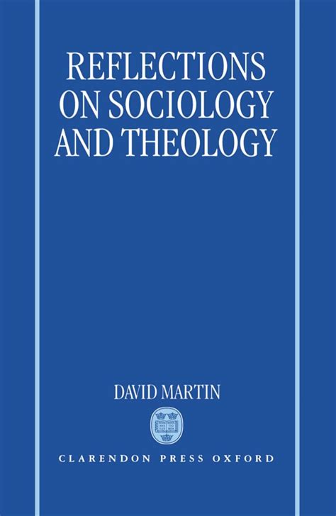 Reflections on Sociology and Theology PDF