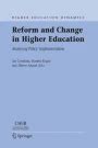 Reform and Change in Higher Education Analysing Policy Implementation 1st Edition PDF