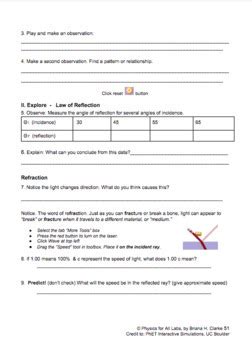 Refraction Phet Lab Answers Ebook PDF