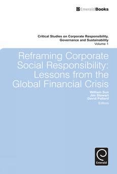 Reframing Corporate Social Responsibility: Lessons from the Global Financial Crisis Ebook Doc