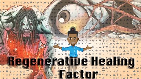 Regenerative Healing Factor (Healing Rate: 3,000% above human average)