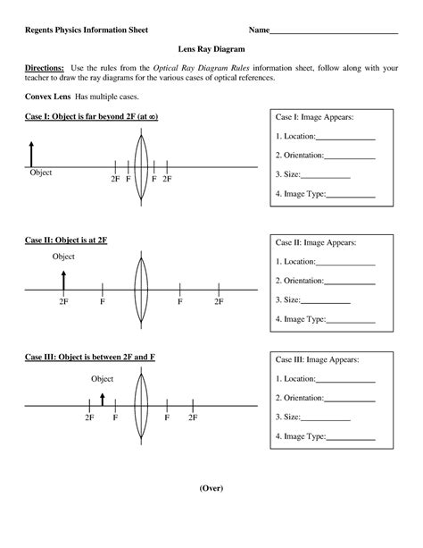 Regents Physics Information Sheet Answers Doc