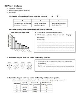 Regents Review Topic 5 Evolution Answer Key Reader