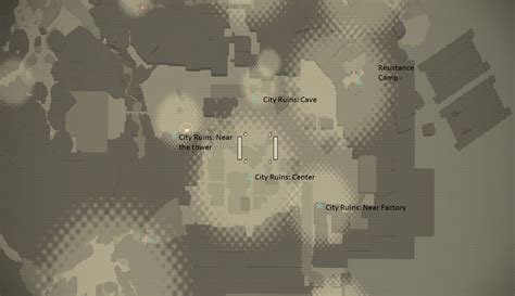 Regions of the Nier Automata Map