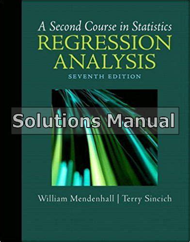 Regression Analysis Mendenhall Solutions Epub