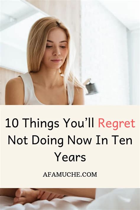 Regret Meme: 8,000 Things You'll Regret in 10 Years