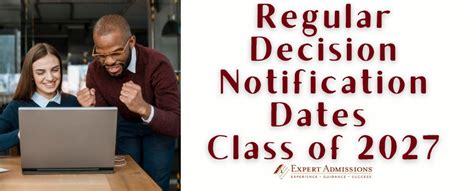 Regular Decision Release Date