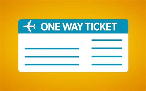 Regular One-Way Tickets: