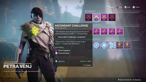 Regularly Complete Ascendant Challenges: