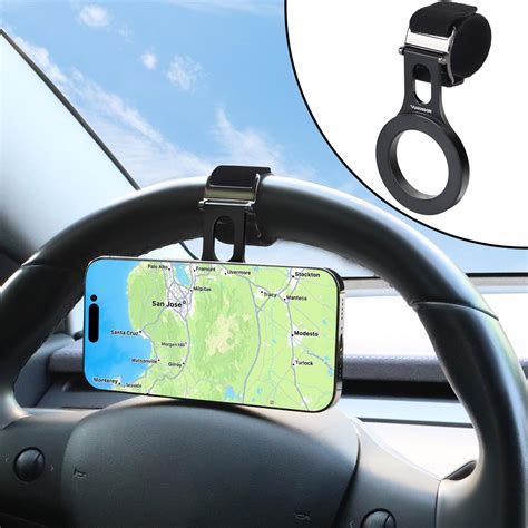 Reiko Steering Wheel Phone Mount Reader