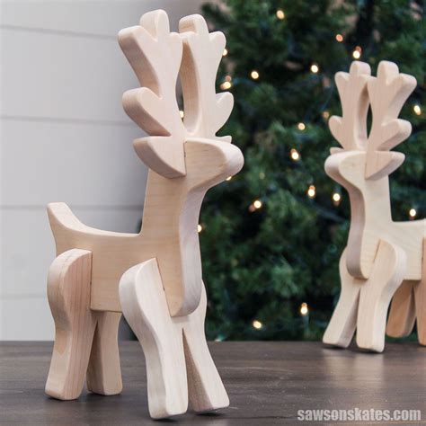 Reindeer Template For Wood