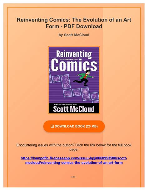 Reinventing Comics The Evolution of an Art Form PDF