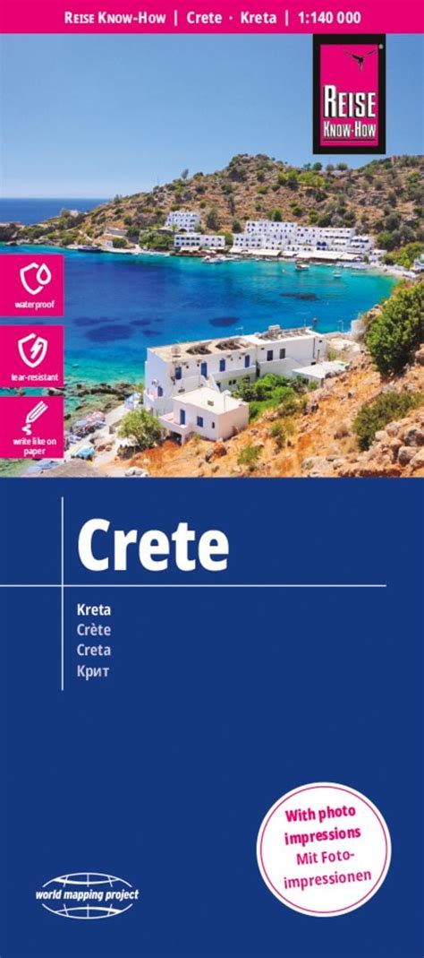 Reise Know-How Landkarte Kreta (1:140.000) Ebook Reader