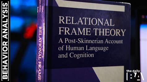 Relational Frame Theory A Post-Skinnerian Account of Human Language and Cognition Doc