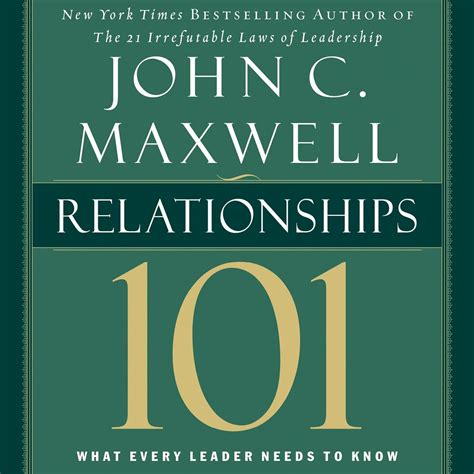 Relationships 101 What Every Leader Needs to Know PDF